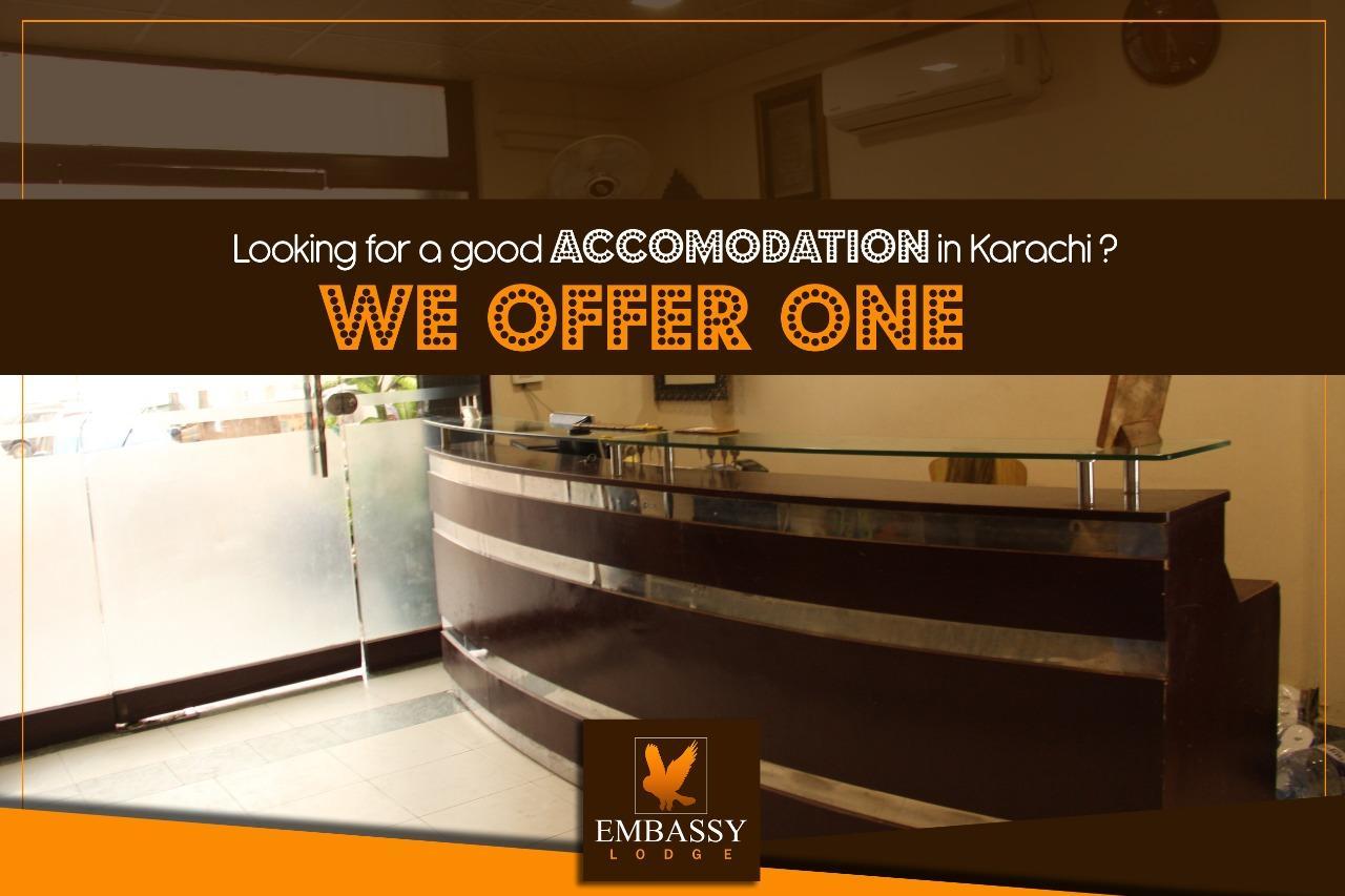 Embassy Lodge Karachi Esterno foto